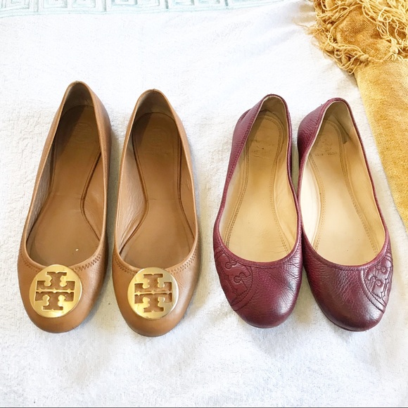 Tory Burch Shoes - SOLD TORY BURCH 2 Pair Bundle LEATHER FLATS